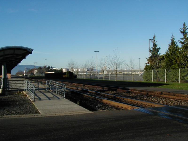 platform and tracks