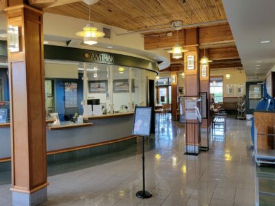 Interior of the Bellingham Station